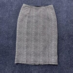 Liverpool Black and White Pencil Skirt